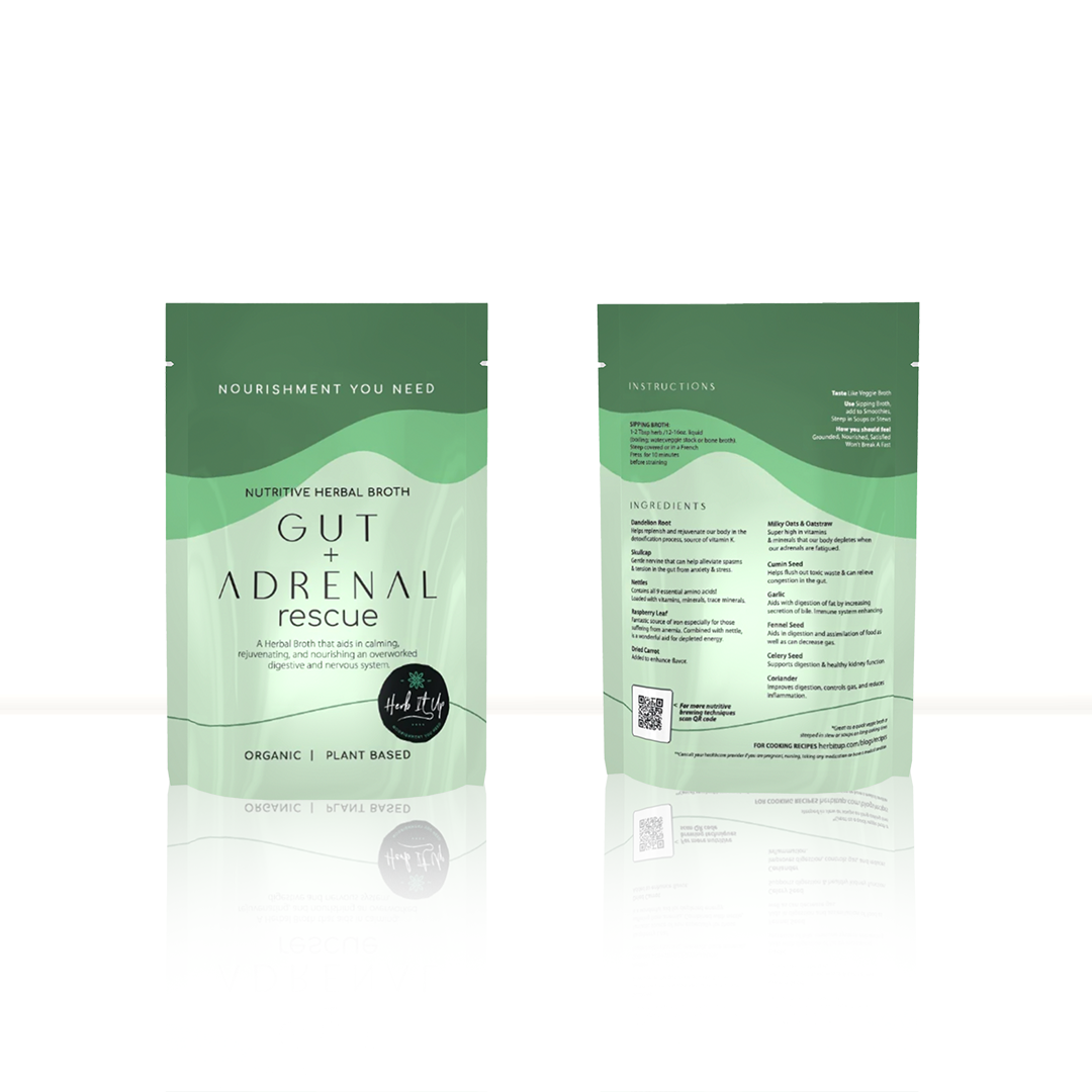Gut & Adrenal Rescue Herbal Broth 3oz 16 Servings