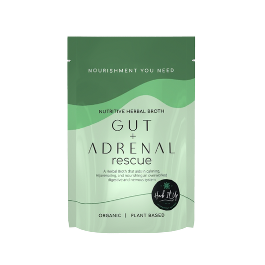 Gut & Adrenal Rescue Herbal Broth 5oz 30 Servings